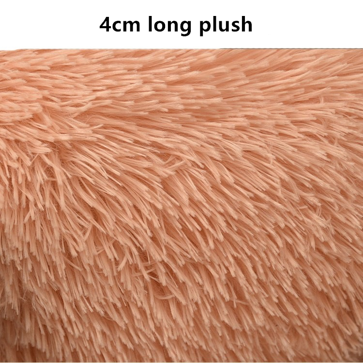 Comfy Calming™ Dog Bed – Ultra Soft Vegan Fur for Anxiety Relief