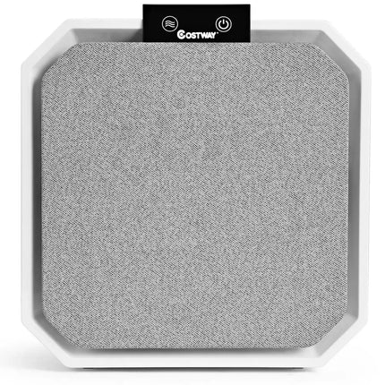Desktop HEPA Air Purifier Home Air Cleaner with 2-in-1 Composite HEPA Filter Costway