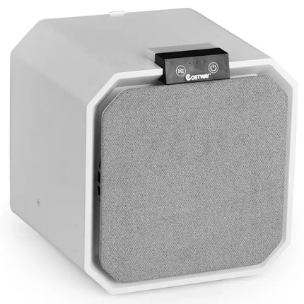 Desktop HEPA Air Purifier Home Air Cleaner with 2-in-1 Composite HEPA Filter Costway