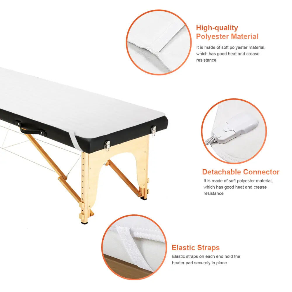 Digital Auto Overheat Protection Massage Table Warmer - Mattresses
