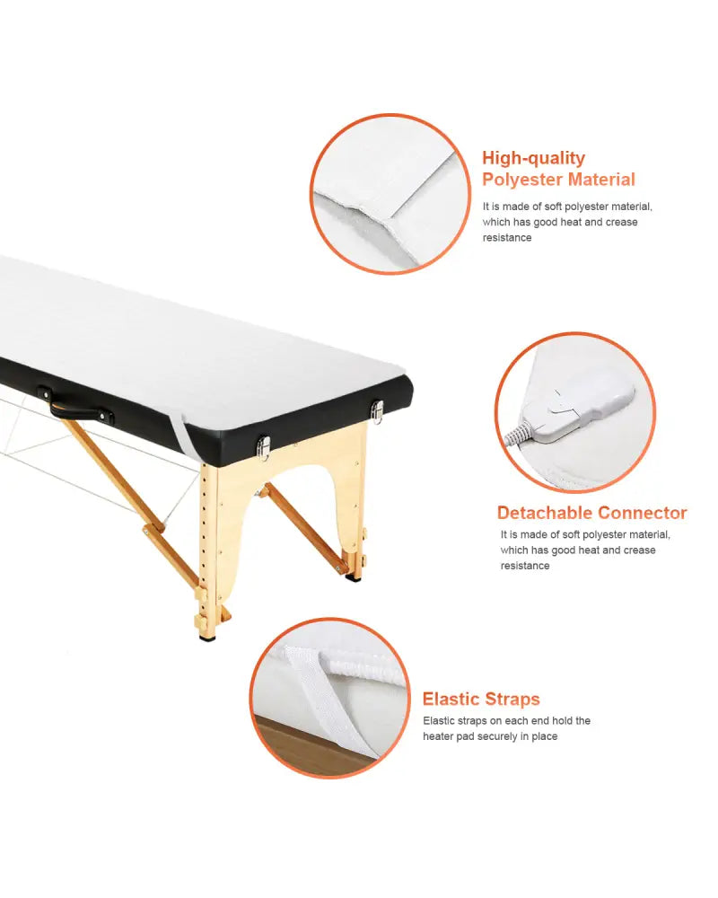 Digital Auto Overheat Protection Massage Table Warmer - Mattresses