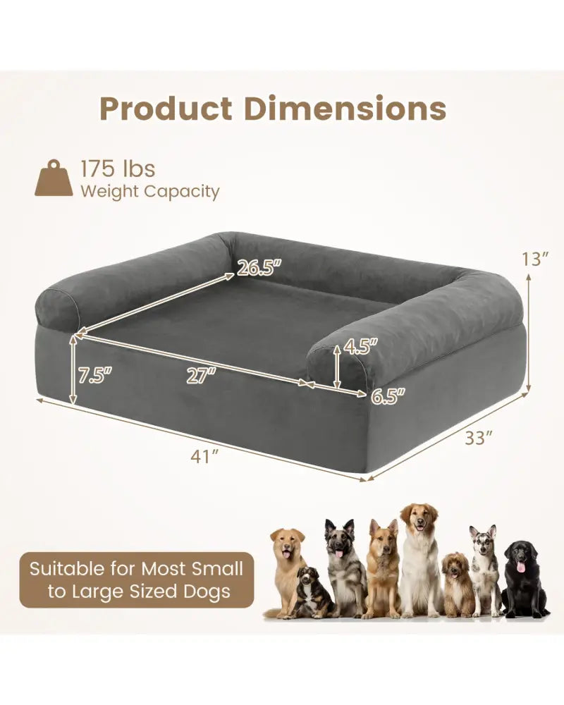 Dog Crate Furniture & Cooling Gel Dog Bed for Small and Medium Dogs - Brown - Dog Kennels