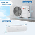 Echo Cool Series 23000 BTU 208/230V Mini Split Air Conditioner and Heater Pump System Costway