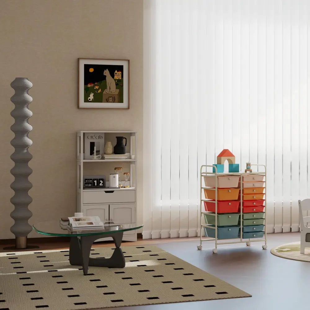 Efficient Dining and Storage Bundle for Clean Compact Living - Living Room