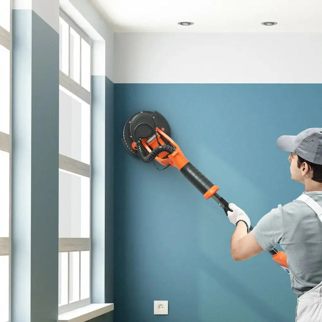Electric Foldable Drywall Sander 750W Variable Speed Costway