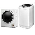Electric Laundry Dryer and Full-Automatic Washing Machine Combo - White - Washing Machines