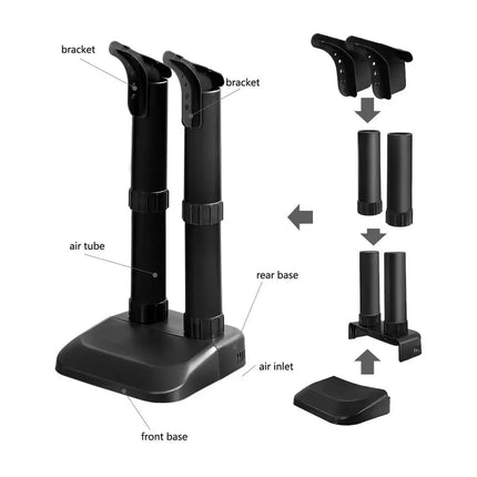 Electric Shoe Dryer Mighty Boot Warmer Costway