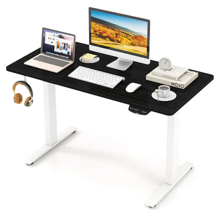Electric Standing Desk Height Adjustable with 3 Memory Heights Black-S - Black - Standing Desks