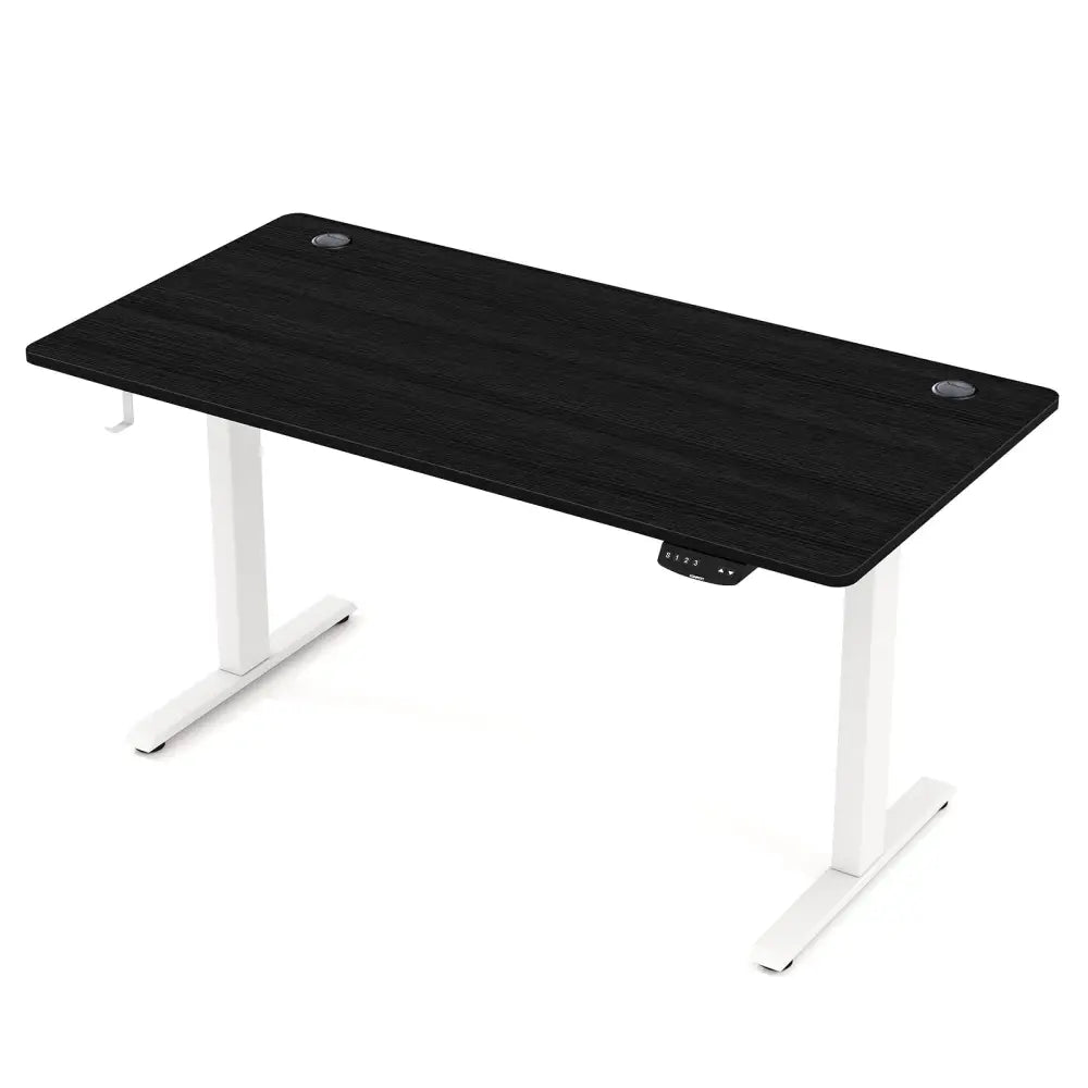 Electric Standing Desk Height Adjustable with 3 Memory Heights Black-L - Black - Standing Desks