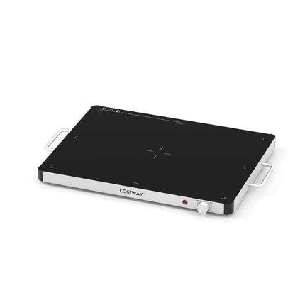 Electric Warming Food Warmer with Adjustable Temperature Control and Overheat Protection Costway