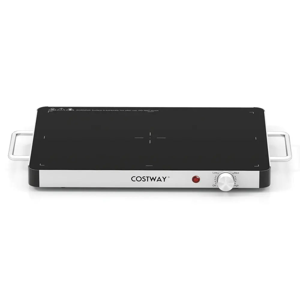 Electric Warming Tray Food Warmer with Adjustable Temperature Control - Kitchen Appliances