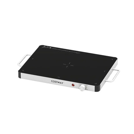 Electric Warming Tray Food Warmer with Adjustable Temperature Control Costway