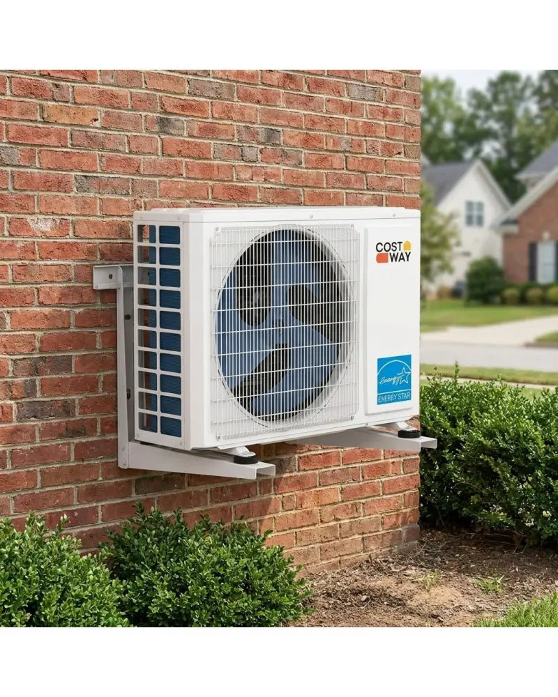 ENERGY STAR Certified 12000 BTU 24 SEER2 115V Mini Split AC with Bracket Heating at -25„ƒ - White - 12000 BTU Mini Split