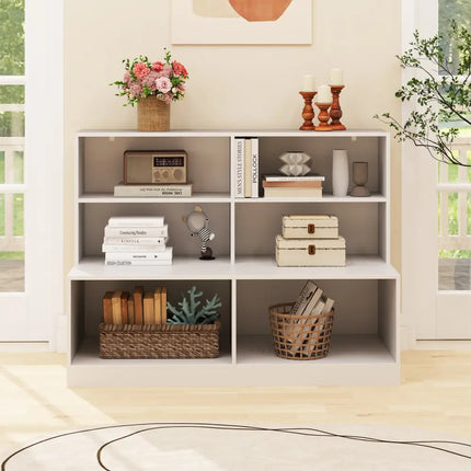 Entryway Shoe Cabinet with 2 Anti-tipping Kits-White - White - Shoe Racks & Storage Benches