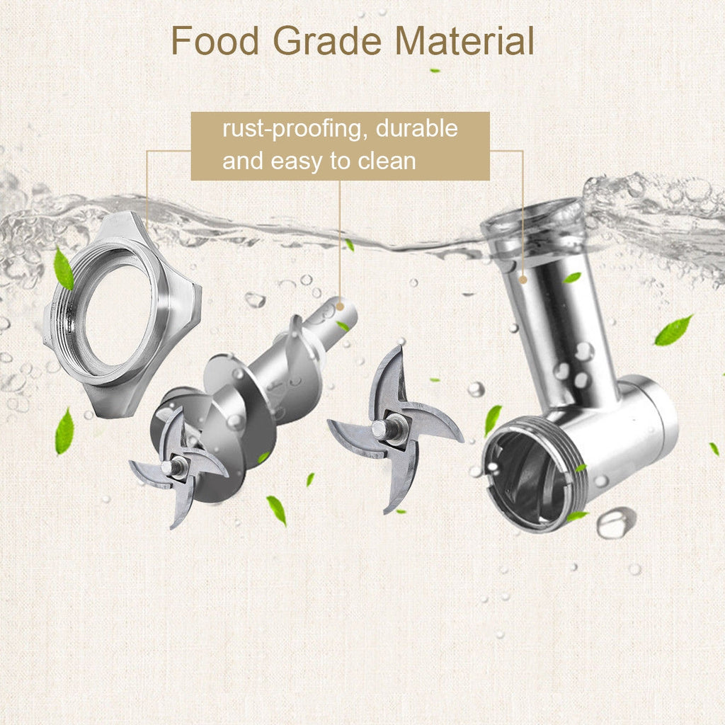 1100W Stainless Steel Heavy Duty #22 Electric Meat Grinder