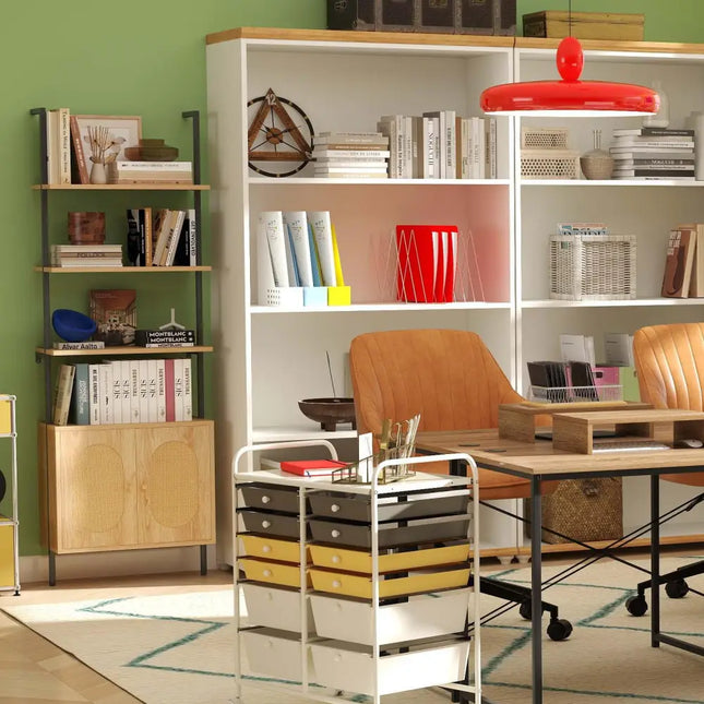 Ergo Comfort with Storage Suite: 6-in-1 Smart Office Bundle - Home Office