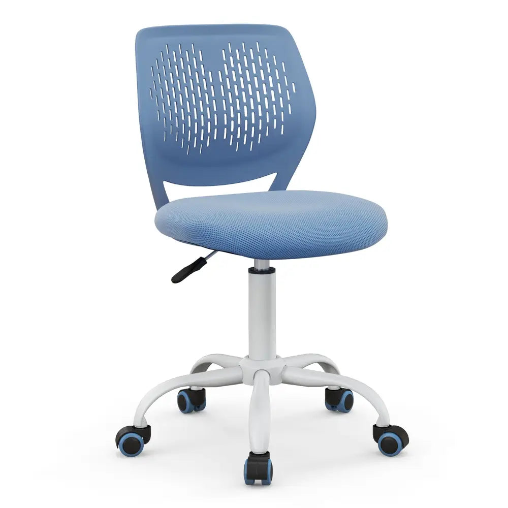 Ergonomic Children Study Chair with Adjustable Height-Blue - Blue - Kids Chairs & Seating