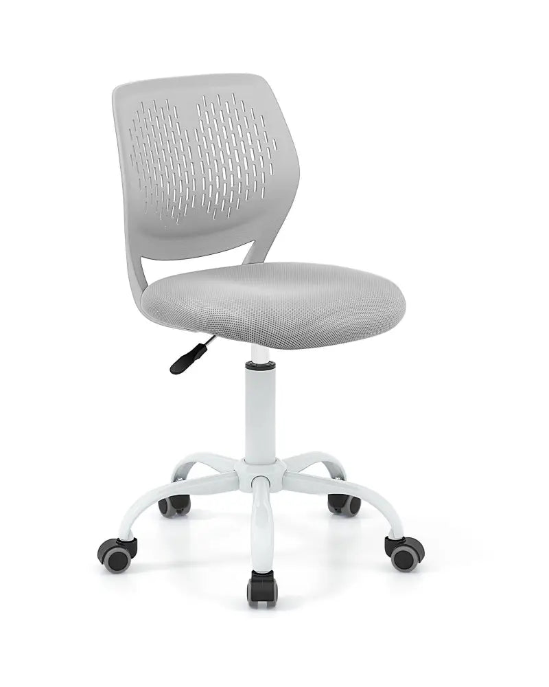 Ergonomic Children Study Chair with Adjustable Height-Gray - Gray - Kids Chairs & Seating