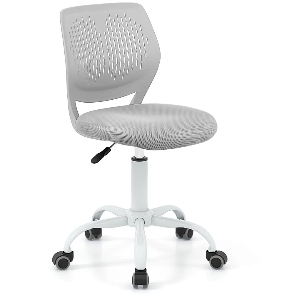 Ergonomic Children Study Chair with Adjustable Height-Gray - Gray - Kids Chairs & Seating