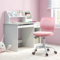 Ergonomic Children Study Chair with Adjustable Height-Light Pink - Light Pink - Kids Chairs & Seating