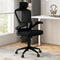 Ergonomic Mesh Office Chair with Adjustable Height for Home Office - Black - Oasis Home Essentials