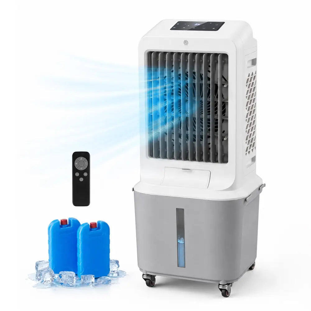 Evaporative Air Cooler with 27 L Large Water Tank - Air Coolers