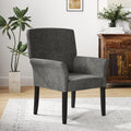 Executive Guest Chair Reception Waiting Room Arm Chair-Gray - Gray - Accent Chairs