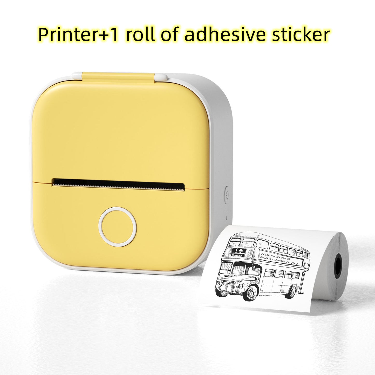 Portable Mini Thermal Label Printer Home Photo Printer\ Printer Bluetooth-compatible Mini Label Printer Price Tag