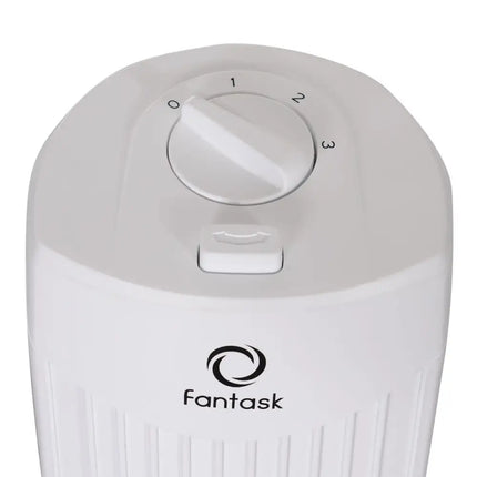 Fantask 35W 28 Inch Quiet Bladeless Oscillating Tower Fan-White - White - Fans