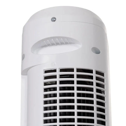 Fantask 35W 28 Inch Quiet Bladeless Oscillating Tower Fan-White - White - Fans