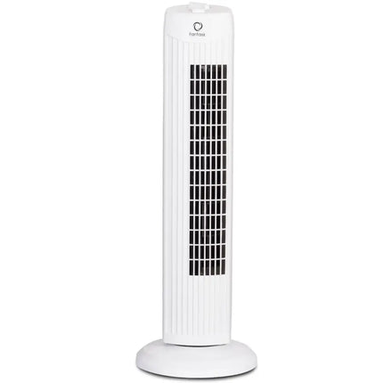 Fantask 35W 28 Inch Quiet Bladeless Oscillating Tower Fan-White - White - Fans