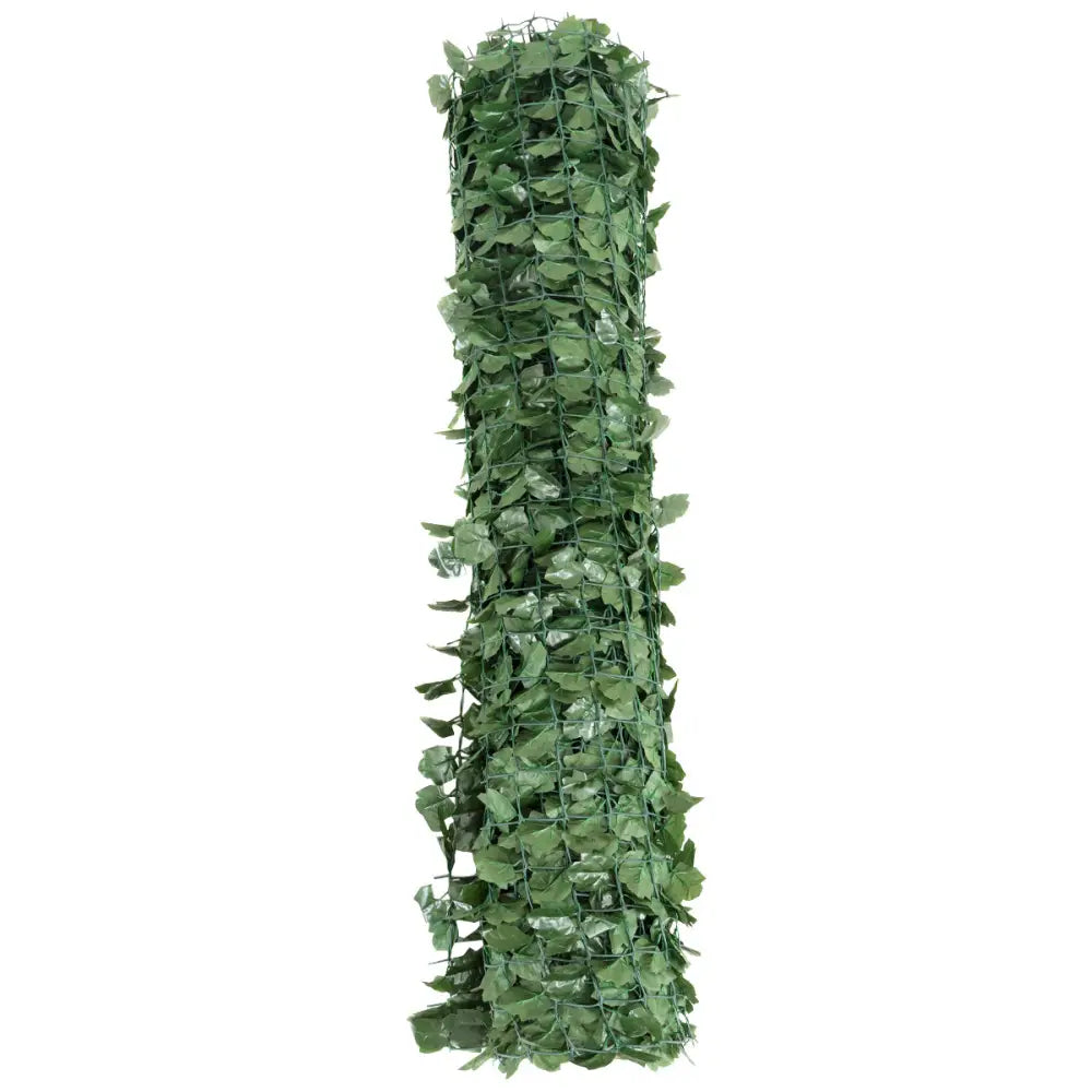 Faux Ivy Leaf Decorative Privacy Fence-59 x 95 Inch - Green - Outdoor Privacy Screens
