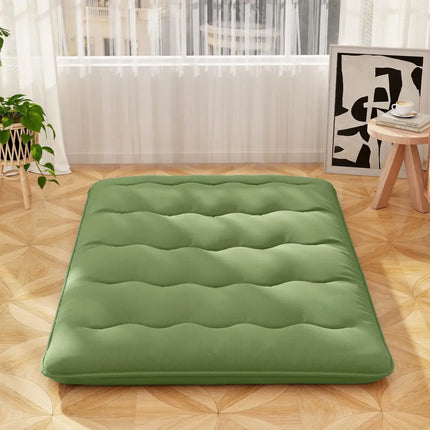 Floor Mattress with Washable Cover and Carry Bag-Full Size - Green - Mattresses