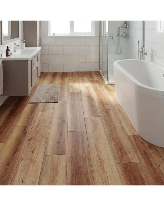 Floor Tile Vinyl Flooring Waterproof Vinyl Plank Flooring-Brown - Foam Floor Tiles