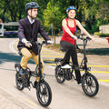 Folding Electric Bicycle with 500W Brushless Motor and Dual Disk Brakes - Exercise Machines
