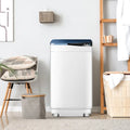 Full-automatic Washing Machine 7.7 lbs Washer / Spinner Germicidal-Blue - Blue - Washing Machines