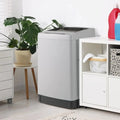 Full-Automatic Washing Machine Washer and Spin Combo-Grey Costway