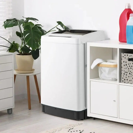 Full-Automatic Washing Machine Washer and Spin Combo-White Costway