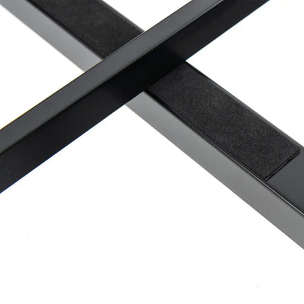 Full Size Platform Bed with Headboard and Metal Frame-Full Size - Black - Simple Bed Frame