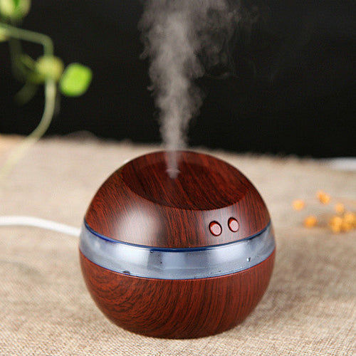 Aromita Essential Oil Humidifier with LED Light & 6 Organic Oils