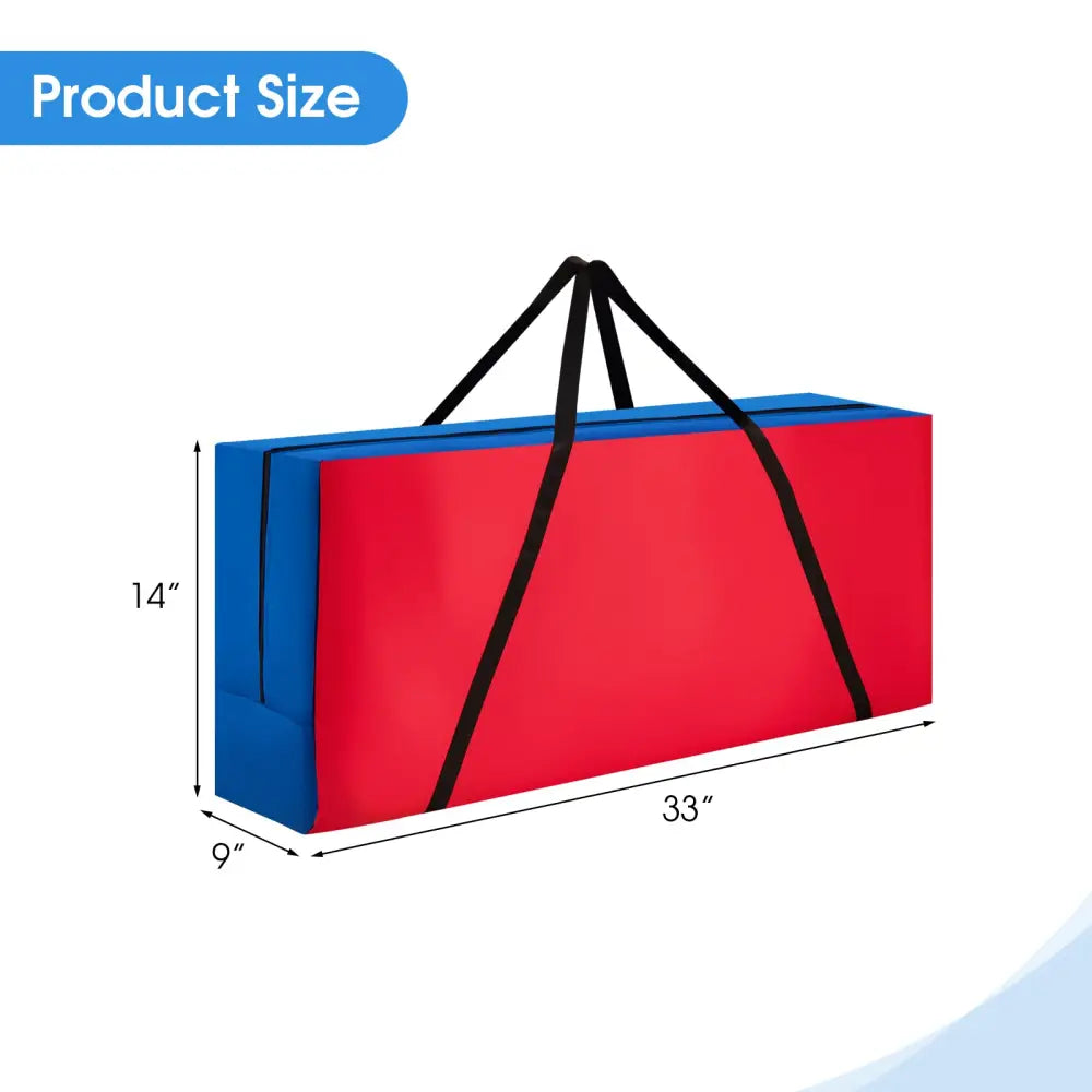 Giant 4 in A Row Storage Carrying Bag for Jumbo 4-to-Score Game Set Only Bag - Blue - Lawn Games