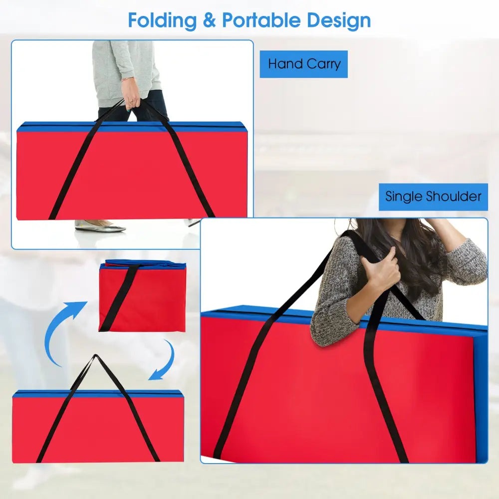 Giant 4 in A Row Storage Carrying Bag for Jumbo 4-to-Score Game Set Only Bag - Blue - Lawn Games