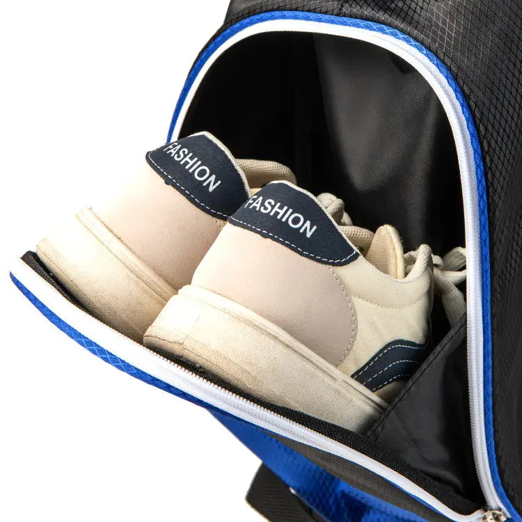 Golf Cart Bag with 14 Way Top Dividers-Blue - Blue - Golf