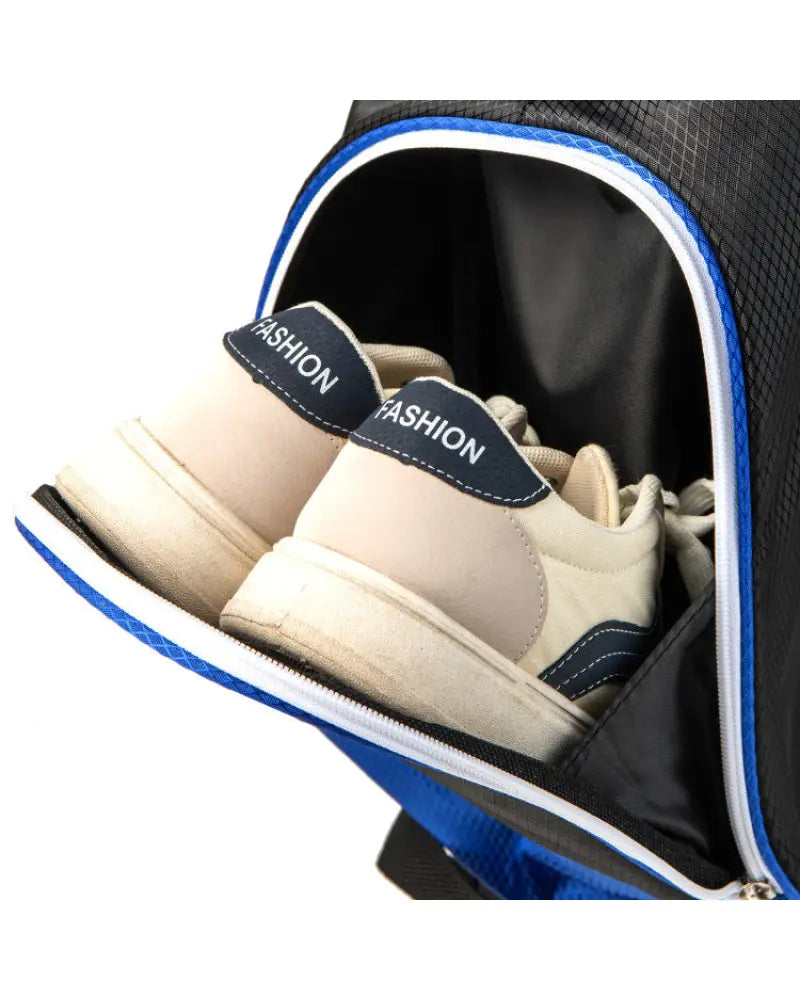 Golf Cart Bag with 14 Way Top Dividers-Blue - Blue - Golf