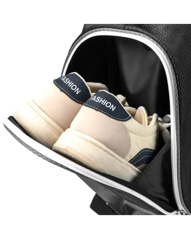 Golf Cart Bag with 14 Way Top Dividers-Gray - Gray - Golf