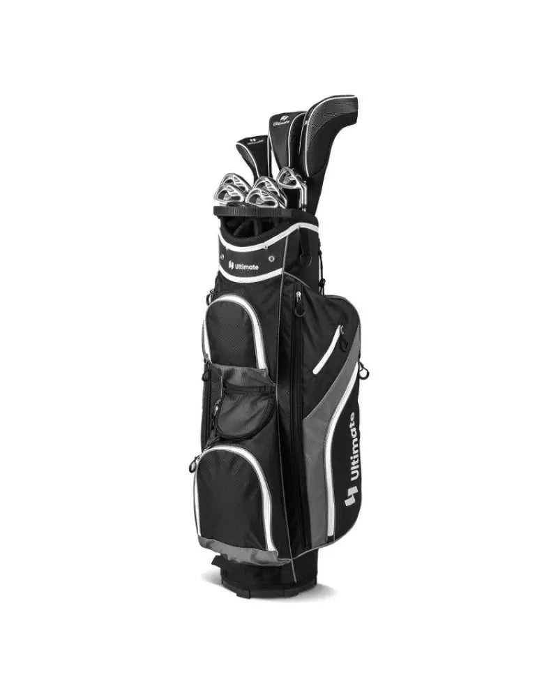 Golf Cart Bag with 14 Way Top Dividers-Gray - Gray - Golf