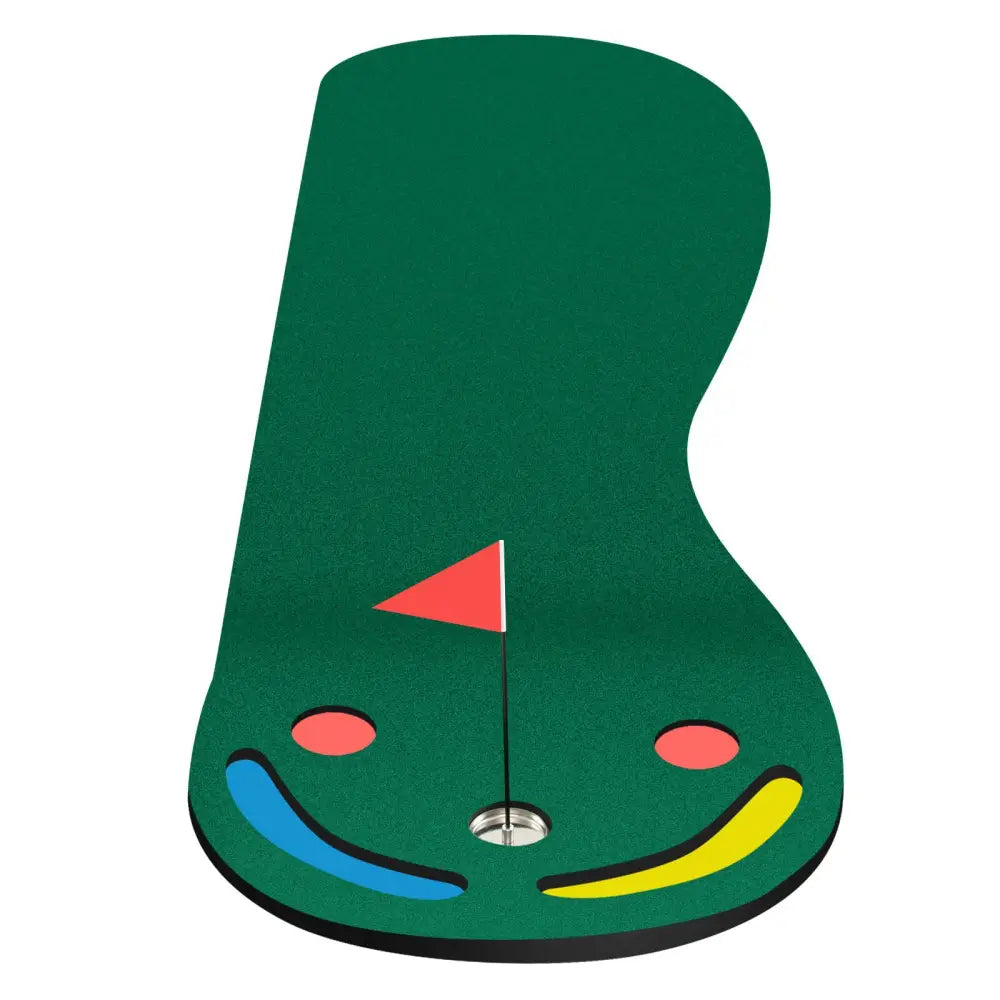 Golf Putting Green Set for Indoor Outdoor Use - Green - Golf