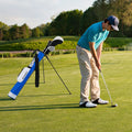 Golf Stand Bag Lightweight Golf Bag for The Driving Range-White - White - Golf
