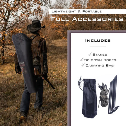 Ground Hunting Blind Portable Deer Pop Up Camo Hunter - Hunting & Shooting