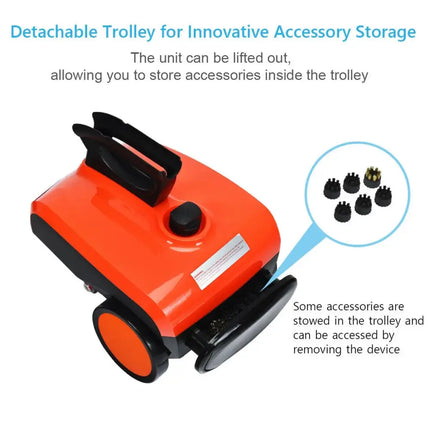 Heavy Duty Household Multipurpose Steam Cleaner with 18 Accessories Costway